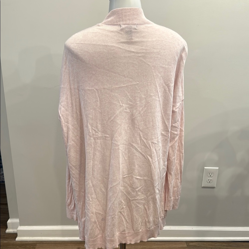 GAP Factory Light Pink Open-Front Cardigan - Picture 9 of 11